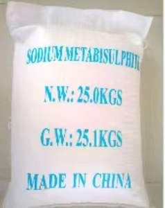 Metabisulfito de Sodio de Grado Alimenticio SMBS Na2S2O5 en Polvo CAS 7681-57-4 - Product Image 6