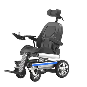 חדש תוכנן כל שטח חשמלי כיסא גלגלים עם רב פונקצית גמילה כוח כיסא גלגלים עבור נכים אנשים - Product Image 1