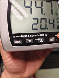 Testo (testo) Electronic Temperature and <b>Humidity</b> <b>Meter</b>, Model: 608-H2 - Product Image 5