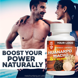 OEM & ODM 1500 мг на порцию черного корня Маки Huanarpo Macho капсулы для взрослых мужчин здоровая добавка с антиоксидантной эффективностью - Product Image 2