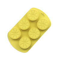 Individuelle 3d Antihaft-BPA-freie Fruchtgeläform Silikonkuchenform, Kinder handgemachte Plätzchenform
