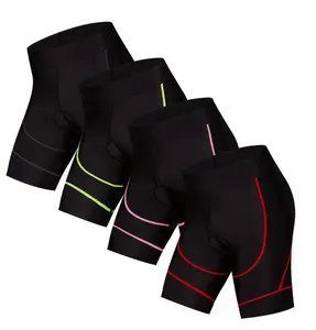 Pantalones cortos para ciclismo de equipo de carreras para hombre y mujer, Shorts para bicicleta profesional, con almohadilla 3D de Gel, Shorts ajustados transpirables Coolmax
