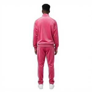 Nueva Colección de Ropa Deportiva de Terciopelo para Hombre, Venta al Por Mayor, Colección Deportiva de Invierno, Directo de Fábrica - Product Image 2
