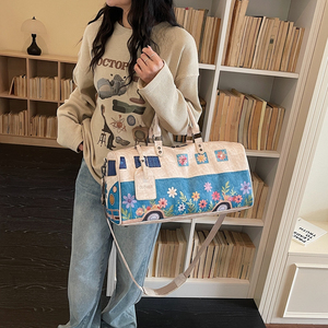 <span class=keywords><strong>Sac</strong></span> <span class=keywords><strong>de</strong></span> voyage décontracté grande capacité, imperméable et durable en PU, avec séparation sec-humide, design tendance <span class=keywords><strong>de</strong></span> haute qualité, <span class=keywords><strong>sac</strong></span> <span class=keywords><strong>de</strong></span> sport - Product Image 4