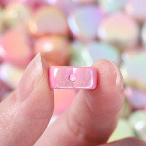 Acrylic Heart <b>Beads</b> 10mm UV Coated Solid Color Loose <b>Beads</b> For Jewelry Making DIY Handmade Crafting Bulk Wholesale - Product Image 3
