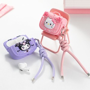 Écouteurs sans fil TWS-K48 BT 5.4 avec étui en silicone motif dessin animé, cordon mignon, étanches, portée de 10 m, jusqu'à 4 heures d'autonomie - Product Image 3