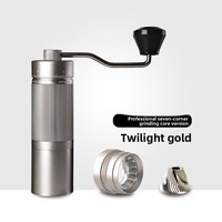 Moulin à café manuel transfrontalier à réglage externe R30pro, modèle Old Link, design minimaliste, acier SUS420, 25g