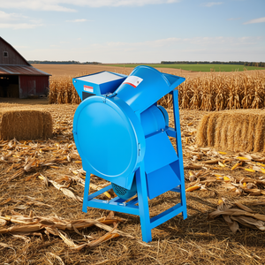 Hacheuse de foin 220V, capacité de 1719 lb/h, machine de traitement des fourrages, coupe des tiges de maïs, machine multifonctionnelle en acier, moteur électrique - Product Image 2