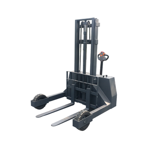 Chariot élévateur électrique autoporté SOLREIGN <span class=keywords><strong>CDD</strong></span>-20H 2 tonnes, tout-terrain, avec chariot à palettes, 48V Lithium-Ion, hauteur de levage 2,2m, CE OEM - Product Image 6