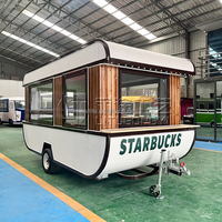 Kleine Pizza & Ijs Food Trailer Met Volledige Keuken Apparatuur Mobiele Koffie Truck & Chipwagen Cart Accessoires Voor Snacks