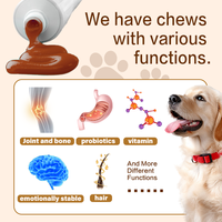 Suplemento para Mascotas, Gel Multivitamínico con Probióticos para Perros y Gatos, Absorción Rápida, Apoyo para las Articulaciones de la Cadera, Calmante, Apoyo para las Alergias, Sistema Inmunológico