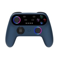 Kontroler Game Nirkabel BT Dual Hall 2.4Ghz Enam Sumbu dengan Motor Getar untuk PC Pro Android IOS