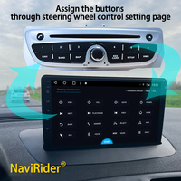 Pour RENAULT Megane 3 2008-2014 pour RENAULT Fluence 2013-2016 Lecteur vidéo de voiture Style OEM Panneau de commande pour contrôler l'écran Android