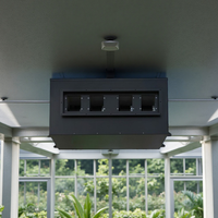 Nouveau déshumidificateur commercial professionnel à haute efficacité de 480 L, monté au plafond, à conduits, capacité de 20 kg/h pour hôpital, bureau, école