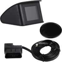 Vente chaude Plug and Play Obd2 voiture Hud affichage tête haute accessoires de voiture TFT Lcd multicolore affichage intelligent pour voiture universelle