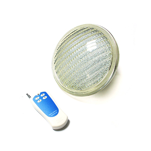 Lampe de piscine submersible RGB LED 12V télécommandée IP68, corps en verre, éclairage sous-marin, catégorie de produits : éclairage de piscine - Product Image 1