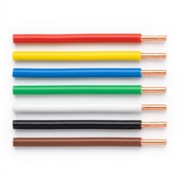 Fil conducteur en cuivre massif BV 6 mm 99,995 %, monoconducteur, isolé PVC, pour alimentation et chauffage 750 V, usage industriel, automobile, domestique et électrique.