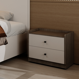 Set Camera da Letto Minimalista <span class=keywords><strong>Istanbul</strong></span>, Letto Matrimoniale Moderno con Struttura in Legno, Set Completo di Mobili per Camera da Letto in MDF - Product Image 6