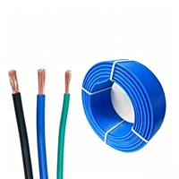 Fil et câble électriques en cuivre pur massif BVR isolés en PVC 450V/750V 120mm pour le câblage domestique et les petits outils électriques