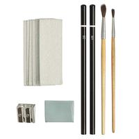 Bview Art Fournitures scolaires professionnelles Ensemble de papeterie scolaire de 80 pièces pour enfants