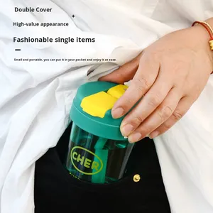 Garrafa de Água Plástica de 300ML com LOGO Personalizado para Presentes, Copo Ecológico para Fitness, Esportes e Caminhadas ao Ar Livre - Product Image 4