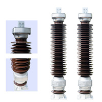 Parafoudre haute tension modèle Y10W-84 35kV en porcelaine pour protection contre la foudre