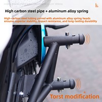 Nouveau pour 675NK : Barre de protection antichute en acier à haute teneur en carbone pour moto de route