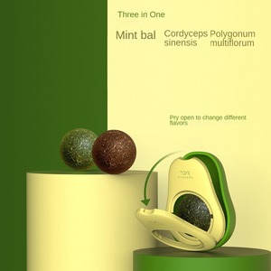 Jouet Balle à Chat en Plastique pour Nettoyage des Dents, Résistant aux Morsures, Soulage la Gêne de la Langue Collée, Épais et Amusant pour Chats, Fournitures pour Animaux de Compagnie - Product Image 4