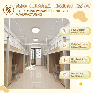 Cama Alta Combinada con Escritorio, Diseño Versátil <span class=keywords><strong>y</strong></span> Eficiente en Espacio, Cama Literá de Metal Funcional con Escritorio, Presupuesto Disponible - Product Image 3