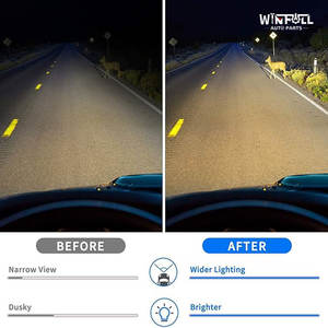 Ensemble de phares 12V 55W Neuf 2006-2016 Chevy Impala & Monte Carlo Boîtier chromé Réflecteur ambre Lentille transparente - Product Image 6