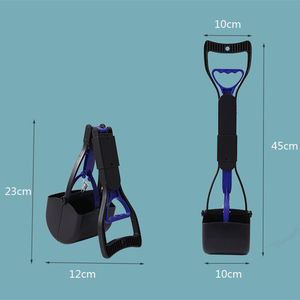 Recogedor de mascotas de mango largo para perros grandes y pequeños, recogedor fácil de llevar, tamaño nuevo, 45cm - Product Image 2