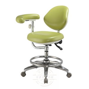 Tabouret dentaire, mobilier de clinique, tabouret ergonomique pour fauteuil dentaire avec dossier, tabouret médical pour assistant dentaire - Product Image 1