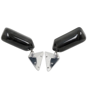 STILE UNIVERSALE 2014 NUOVO F1 SPECCHIETTO LATERALE IN FIBRA di CARBONIO (TELA) - Product Image 1