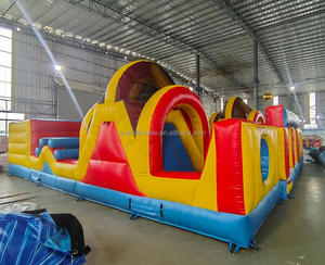 Trẻ em juegos trò chơi bơm hơi cho trẻ em Inflatable bouncy nhảy lâu đài Combo trượt thư bị trả lại nhà Inflatable các chướng ngại vật - Product Image 3