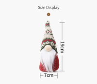 Usine de poupées en peluche miniatures créatives Vente en gros de décoration de Noël non toxique pour vitrine Flocon de neige Cadeaux pour fêtes