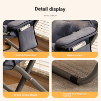 Table pliante multifonctionnelle portable d'extérieur en fer forgé avec étagère de rangement et tabouret latéral suspendu pour la maison et le camping