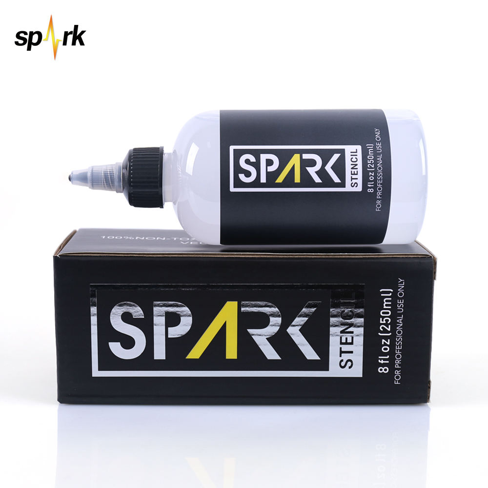 SPARK полезный трафарет 8 Floz (250 мл) гипоаллергенный Быстросохнущий гелевый трафарет