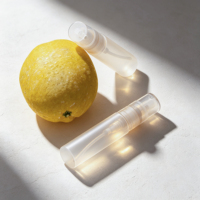 Mini Atomiseur de Parfum en Gros, Flacon de Voyage Rechargeable, Bouteille Vaporisateur en Plastique Dépoli Style Stylo, Brume Fine, Échantillon Cosmétique
