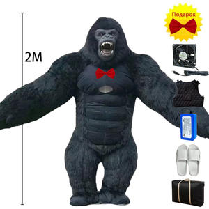 Costume gonflable de panda géant, combinaison de mascotte amusante pour les fêtes et <span class=keywords><strong>TikTok</strong></span>, costume viral pour adultes pour Halloween et Noël - Product Image 6