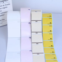 Étiquettes thermiques personnalisées en PP imperméables Dingfeng, rouleaux d'autocollants adhésifs pour gobelets de thé au lait et magasins de boissons