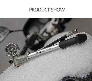 <span class=keywords><strong>Pompe</strong></span> à air pour vélo <span class=keywords><strong>GIYO</strong></span> GS-02D 300psi haute pression avec manomètre à levier pour fourche de vélo de montagne et suspension arrière - Product Image 6