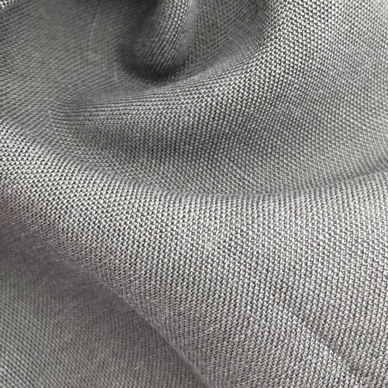 2022 Весна и лето новый стиль 170gsm 21s 70% TEL 30% Лен Смешанная простая плетеная ткань