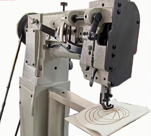 Machine à coudre à bras rotatif, machine à coudre industrielle à entraînement direct à 360 degrés pour la fabrication de sacs à main - Product Image 2
