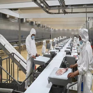 Yeni Domuz Kesim Hattı Konveyör Bantlı Mezbaha Sığır Eti Kesme Et Üretim İşleme Hattı 304 Paslanmaz Çelik - Product Image 3