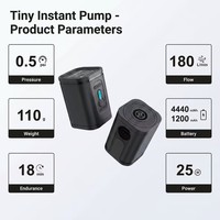 Pompe à air portable OEM sans fil, gonflage et dégonflage, pompe à air électrique pour sacs de rangement sous vide et coussins gonflables