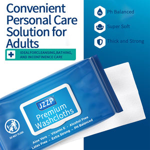 Lingettes humides biodégradables jetables OEM pour le nettoyage des toilettes, lingettes humides organiques sensibles antibactériennes pour adultes - Product Image 5