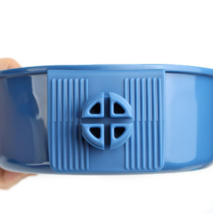 NAMSAN Tazón colgante para mascotas, plato redondo de plástico de calidad alimentaria para alimentar a perros, fácil de limpiar - Product Image 2