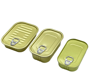 Lattine di pesce in scatola ovale con Design minimalista - Product Image 3