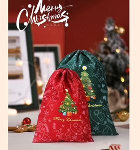 Nouveauté : Sac cadeau de Noël écologique et durable en non-tissé de 4 pouces, inspiré des bonbons pour le shopping de la veille de Noël - Product Image 4