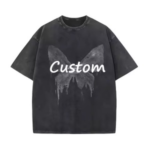 T-shirt personnalisé pour homme en coton uni de haute qualité, imprimé avec un logo vintage, fabriqué par un fabricant - Product Image 4